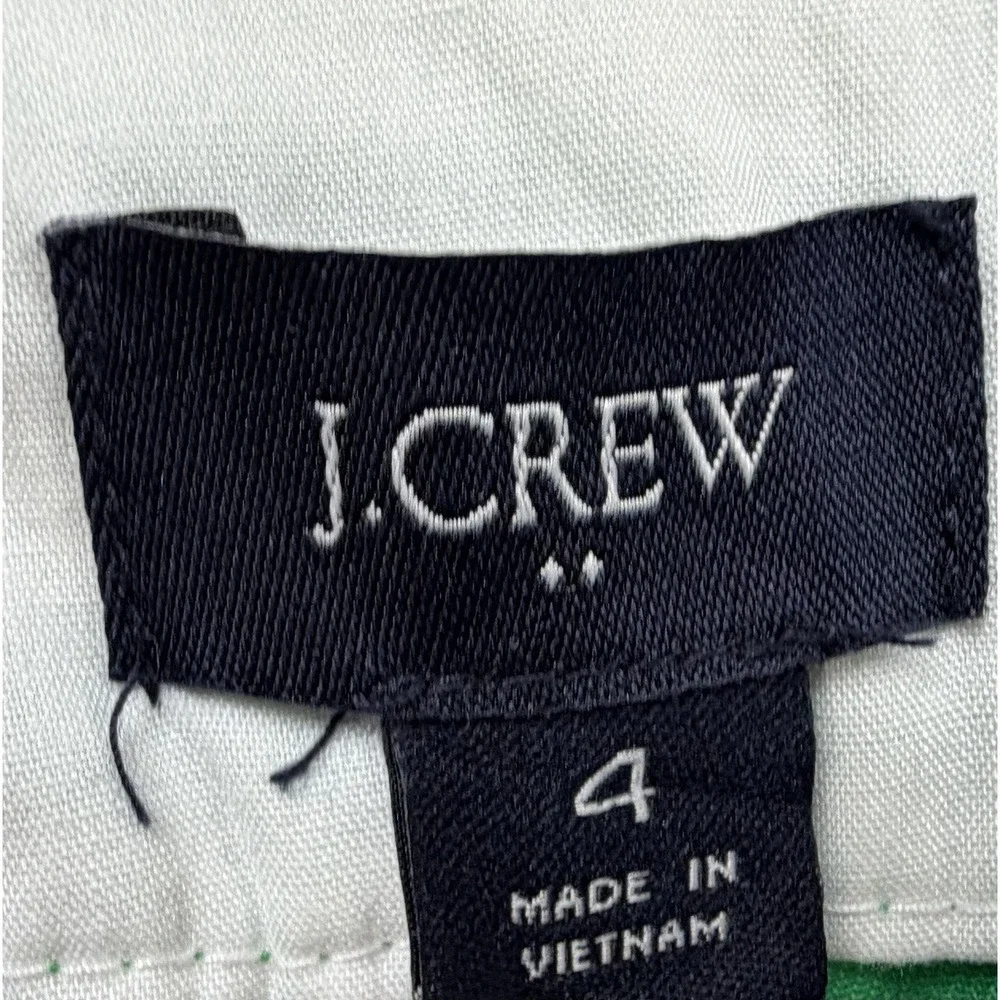 LOT OF 2 ~J Crew Classic Chino Shorts Women's Size 4 100% Cotton Beach Resort